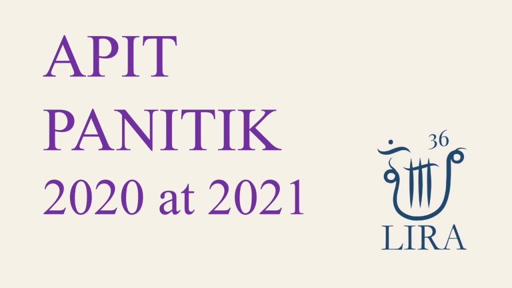 APIT PANITIK 2020 at&nbsp;2021
